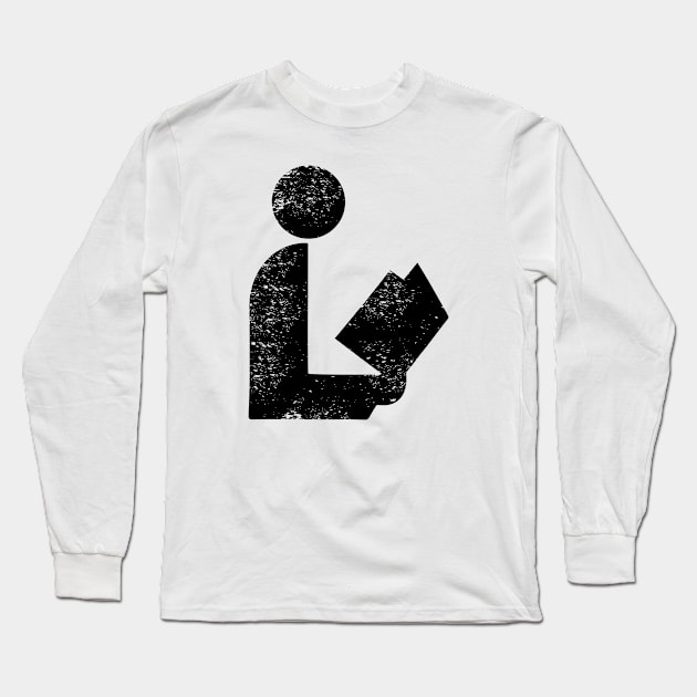 National Library Symbol Long Sleeve T-Shirt by rajem